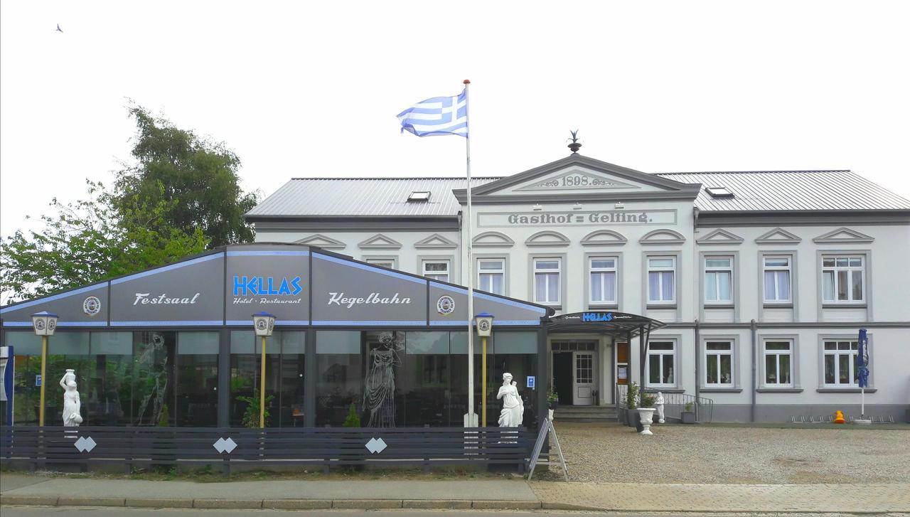 Hotel Restaurant Hellas Gelting Eksteriør billede